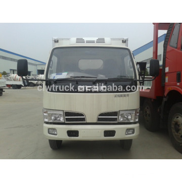 2015 RHD Dongfeng 3-5 toneladas Euro 3 Emission Standard e New Condition camião refrigerado e caminhão